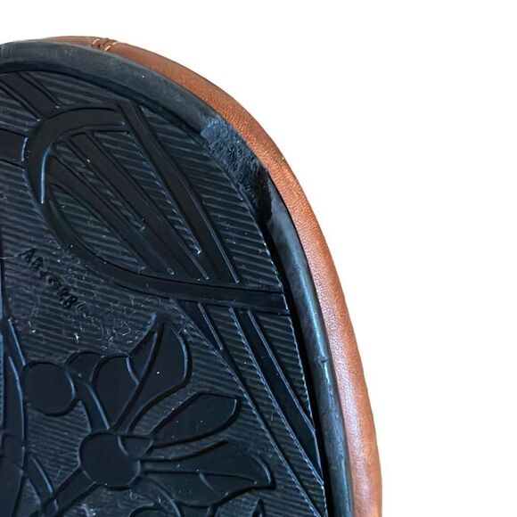 Avaron Brown Leather Mary Janes Comfort Shoe - 9.5 - Picture 13 of 13